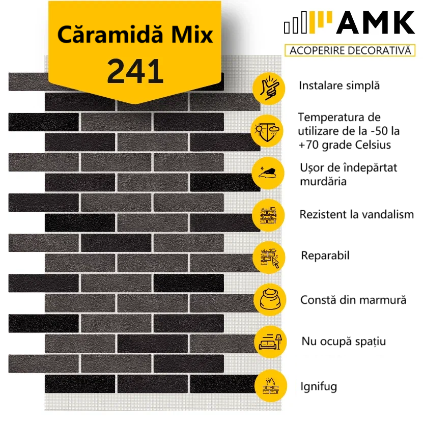 CARAMIDA MIX 241 Acoperire Decorativă AMK Mix-241 - imagine 1