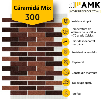 Acoperire Decorativă AMK Mix-300